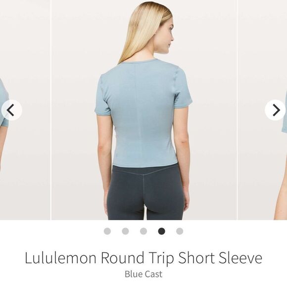 Lululemon Round Trip Short Sleeve
Blue Cast - Picture 4 of 10